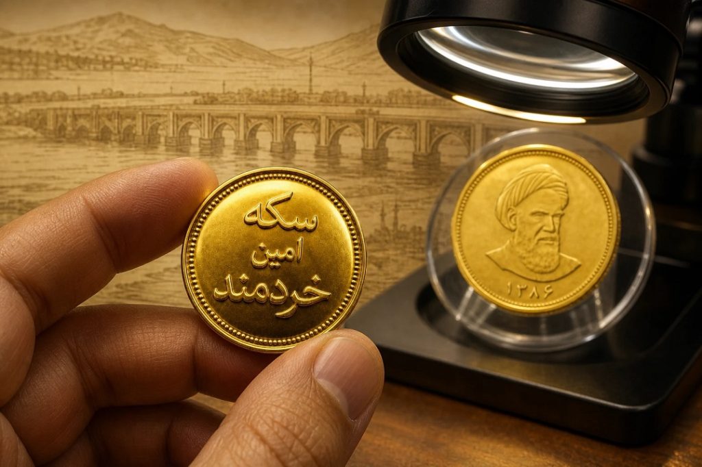 سکه امین خردمند