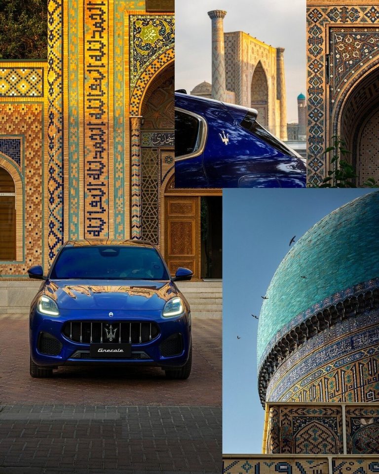 مازراتی به جاده ابریشم رفت