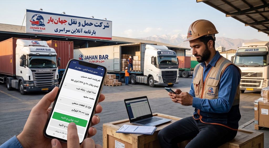 صدور بارنامه آنلاین
